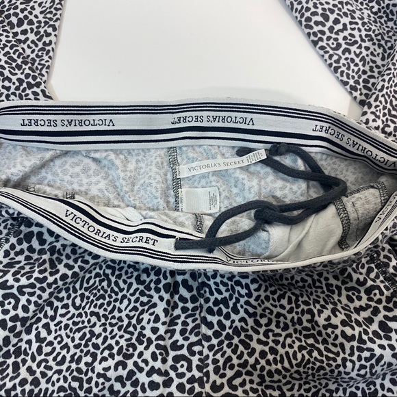 Victoria Secret White and Grey Cheetah Loungewear - Picture 5 of 6